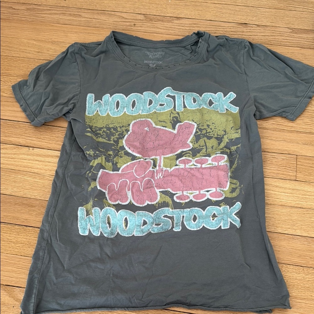 Woodstock Graphic Kids T-Shirt - Gray